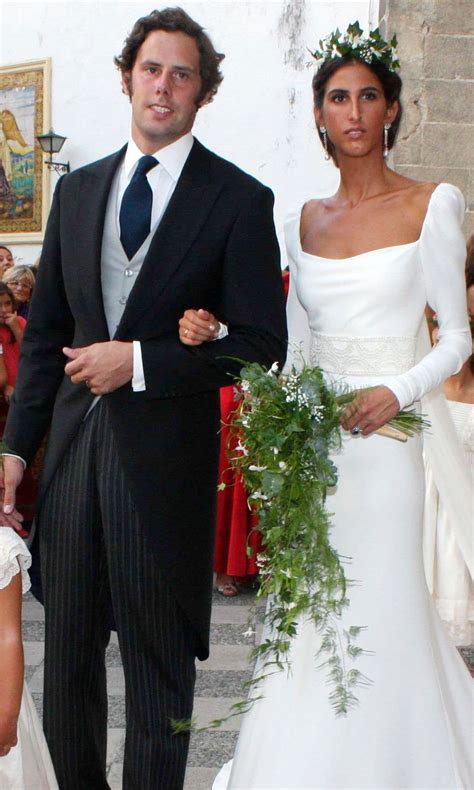 Foto de Inés Domecq con su marido Javier Martínez de Irujo y sus dos hijos, Sol y Alfonso.