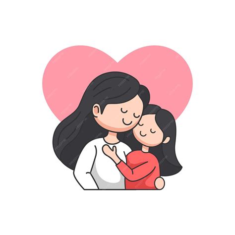 madre e hija abrazándose