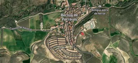 Mapa de ubicación de la empresa en Bernuy de Porreros, Segovia