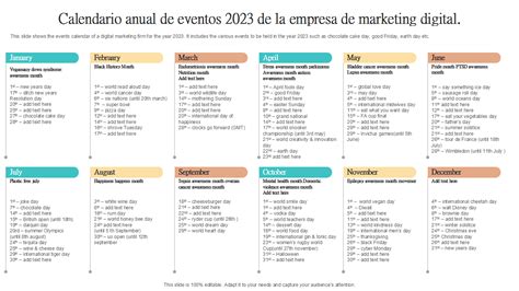 Calendario anual de tareas y eventos en la cría de aves.