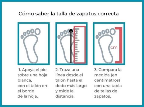 Infografía: Cómo medir el pie de un bebé para elegir la talla de zapato correcta