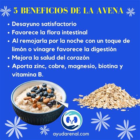 Infografía con los beneficios nutricionales de la avena y el plátano para bebés