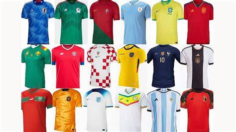 Comparativa visual de camisetas de marcas deportivas para niños
