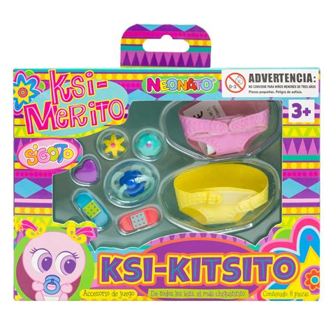 Infografía mostrando los accesorios disponibles para los Ksi Merito y sus rangos de precio