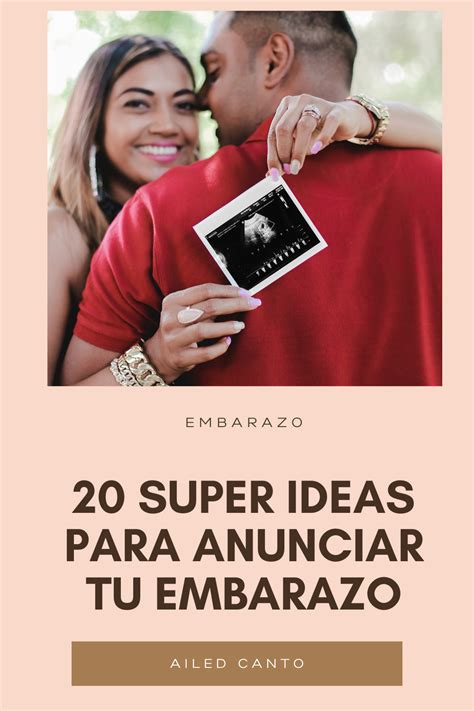 Infografía creativa que muestra diferentes formas de anunciar un embarazo: desde patucos hasta ecografías