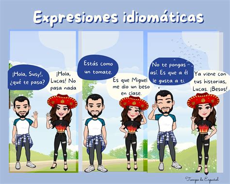 Ilustración de expresiones idiomáticas