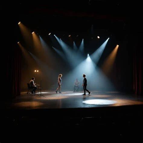 Diseño de iluminación escénica en un teatro contemporáneo