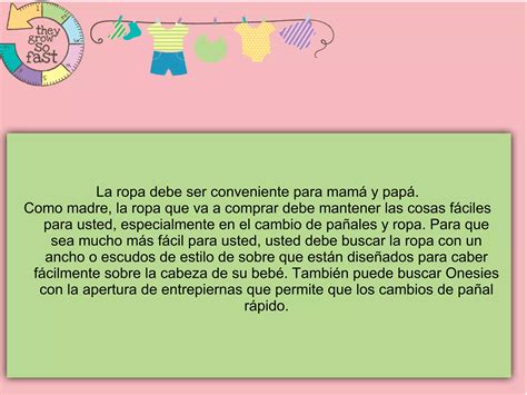 Infografía: factores a considerar al comprar ropa de bebé