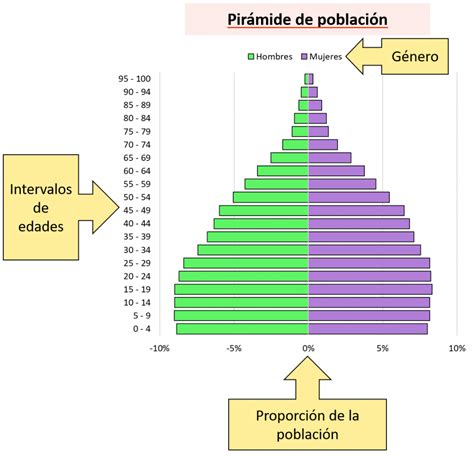 Pirámide de población de Papúa Nueva Guinea que muestra una base ancha y una cúspide estrecha, indicando una población joven y en crecimiento.