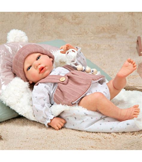 Bebé Reborn Arias de 40 cm, simulando un bebé prematuro
