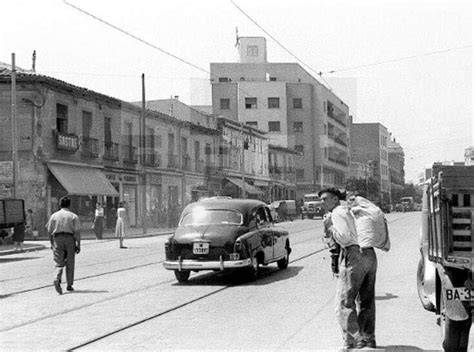 Fotografía antigua de la calle Bravo Murillo en Madrid