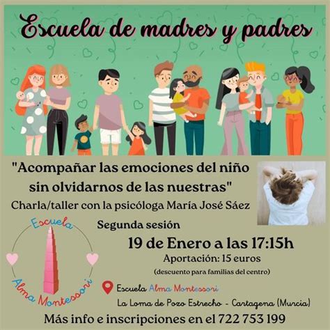 Foto de una sesión de la Escuela de madres y padres en un hospital