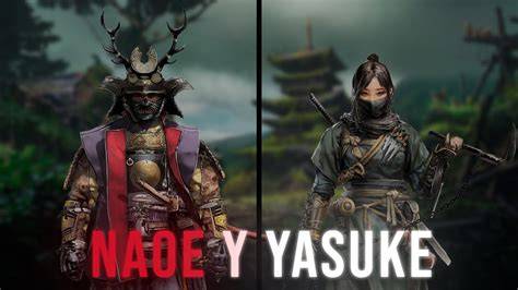 Arte conceptual de Naoe y Yasuke