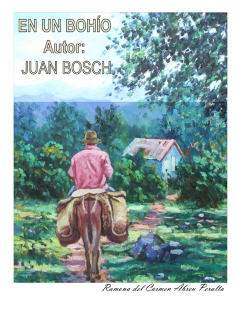 Ilustración de un bohío solitario y precario en un paisaje rural dominicano desolado bajo el sol