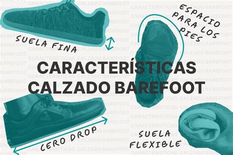 Infografía: las 5 características principales del calzado barefoot