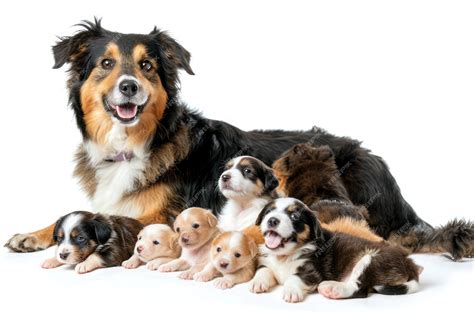 Foto: Cachorros recién nacidos en un entorno limpio y cálido con su madre