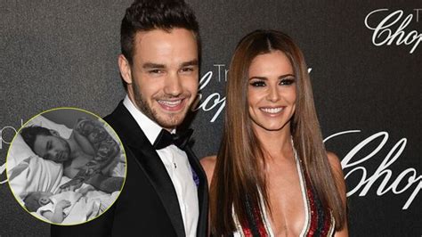 Foto de Liam Payne y Cheryl Cole juntos, posiblemente con el bebé Bear
