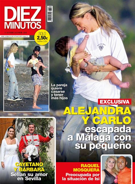 Foto de Alejandra Rubio protegiendo la privacidad de su hijo