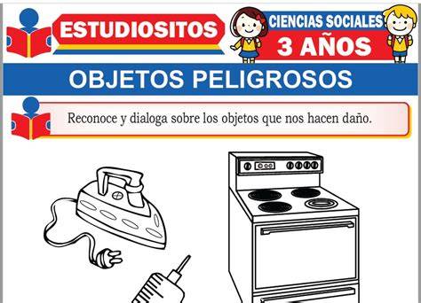 Infografía sobre objetos de pequeño tamaño peligrosos para niños