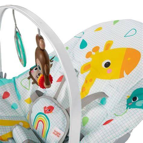 Hamaca Bright Starts Wild Vibes con diseño de selva