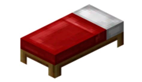 Ilustración de un jugador usando una cama en Minecraft para saltarse la noche.