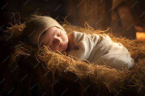 Pesebre o Natividad con el Niño Jesús