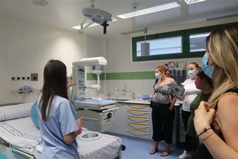 Habitación de paritorio en el Hospital Universitario de Torrejón.