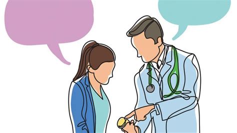 Ilustración que representa la relación entre paciente, cuidador y profesional de enfermería.