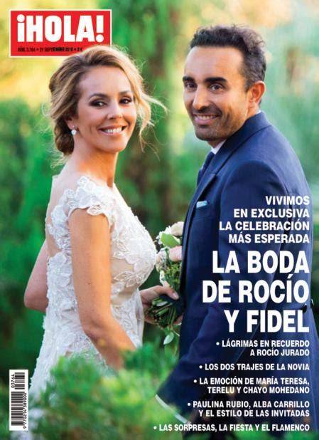 Foto de la boda de Rocío Carrasco y Fidel Albiac