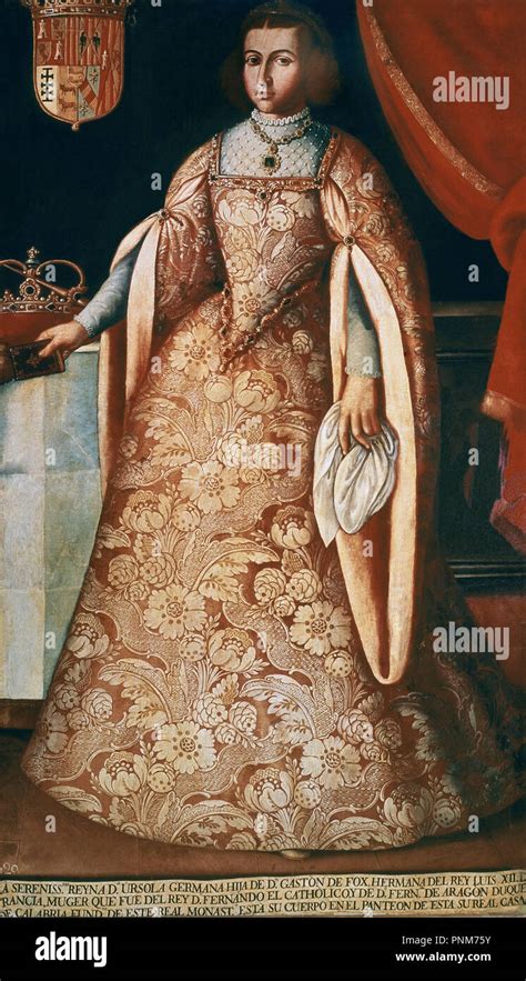 Retrato de Germana de Foix, segunda esposa de Fernando II de Aragón