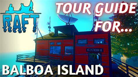 Mapa de la Isla de Balboa en Raft