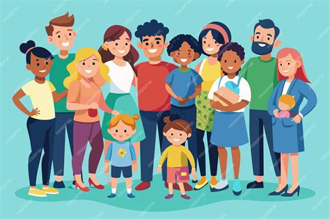 Ilustración de un grupo de niños y adultos jugando a las adivinanzas, simbolizando el ejercicio mental y el juego en familia.