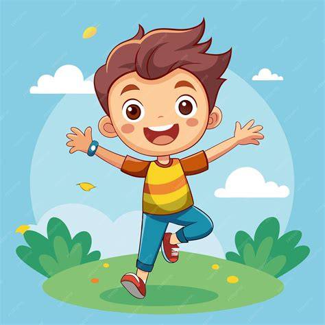 Niño jugando felizmente en un suelo de espuma EVA