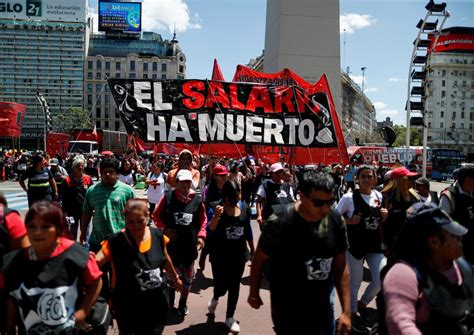 Manifestaciones durante la crisis económica