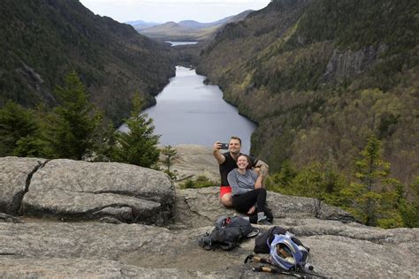 Fotografía del lago Tear of the Clouds en los montes Adirondack