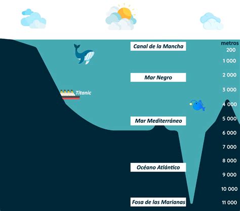 Infografía mostrando un perfil de la profundidad del río Hudson