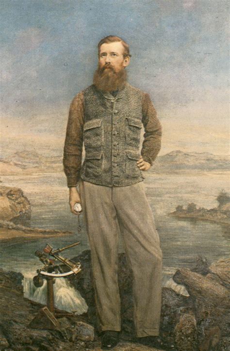 Grabado o ilustración de John Hanning Speke o exploradores europeos del siglo XIX