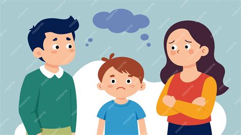 Ilustración de padres sintiéndose desautorizados por un abuelo.