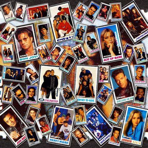 Foto collage de celebridades jóvenes