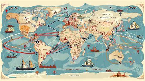 Mapa de las rutas históricas del tatuaje, destacando la Polinesia, el Antiguo Egipto y el hallazgo de Ötzi en los Alpes.