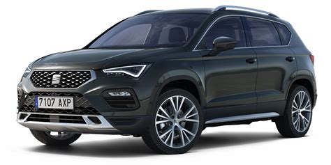 Diseño exterior del SEAT Ateca con parrilla amplia y faros LED.