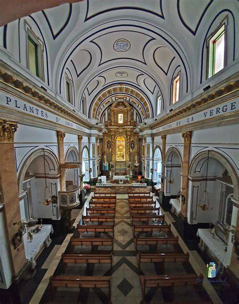 Vista panorámica del Santuario de Nuestra Señora de Montiel en Benaguasil