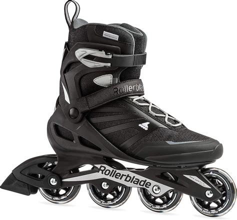 Imagen de patines en línea de la marca Rollerblade o un partido de hockey en línea