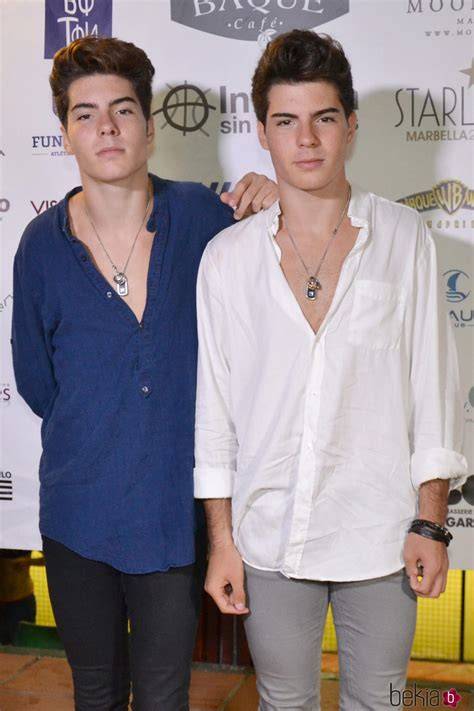 Foto de los Gemeliers en su infancia