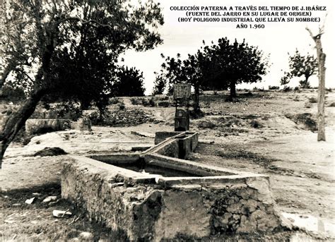 Monolito de la Fuente del Jarro en Les Fontetes, Paterna