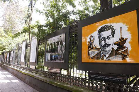 Mural de Ricardo Flores Magón en México
