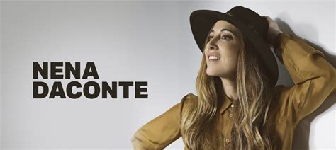 Infografía que resume la discografía de Nena Daconte y sus principales hitos en las listas de éxitos