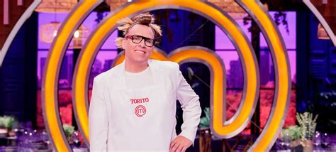 Foto de Quique Torito en el plató de MasterChef Celebrity