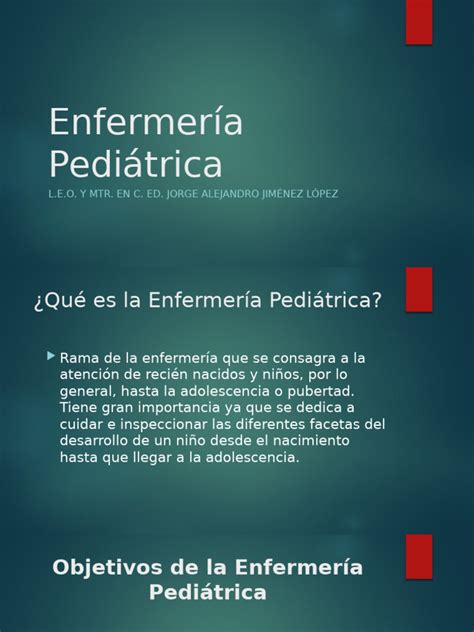 Esquema sobre las áreas de actuación de la enfermería pediátrica
