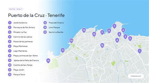 Mapa de ubicación del Edificio Nena en Puerto de la Cruz destacando la proximidad a la costa y puntos turísticos.